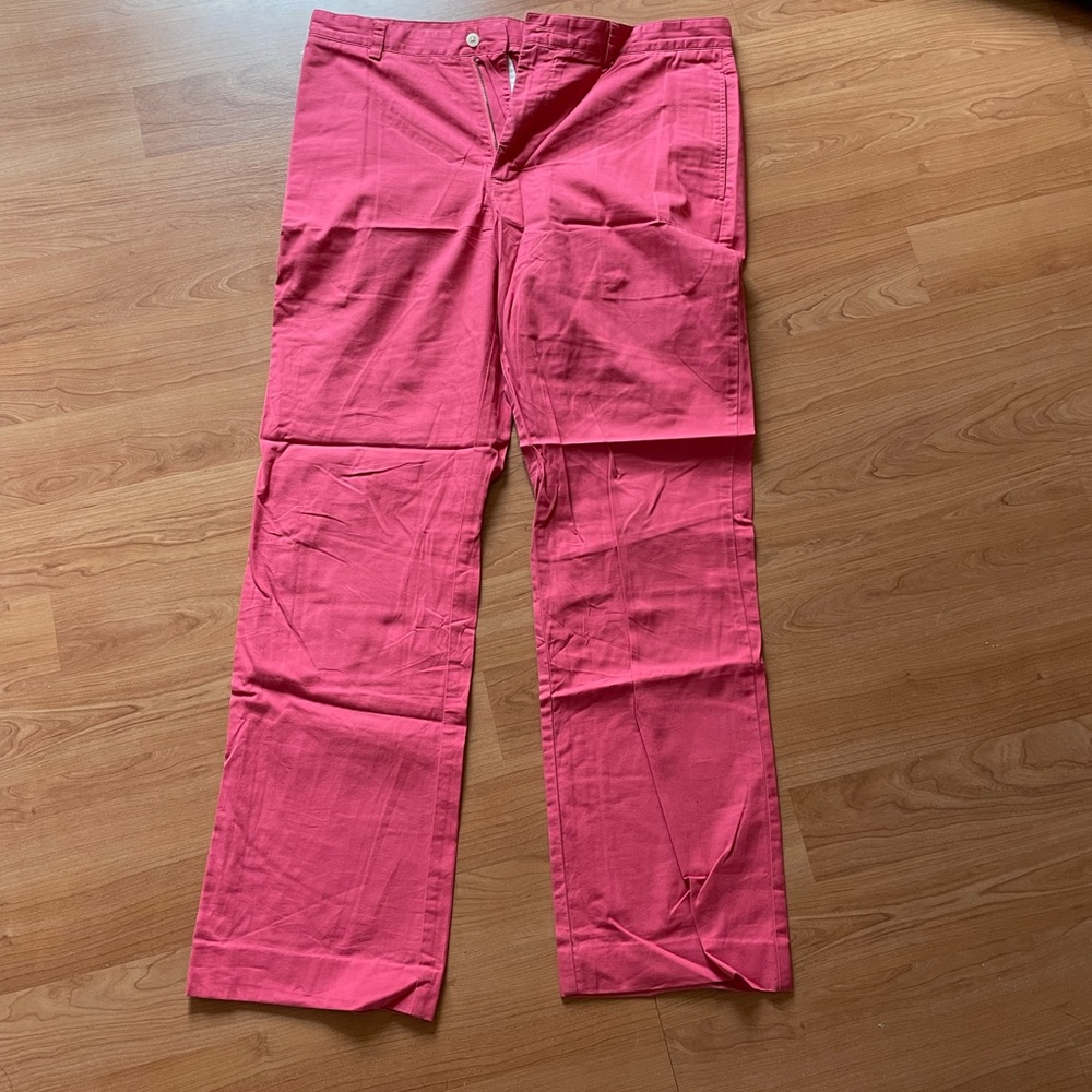 Vineyard Vines Pink Chino Pants. Waist 36
